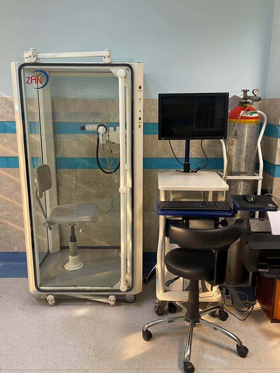 دستگاه اسپیرومتری