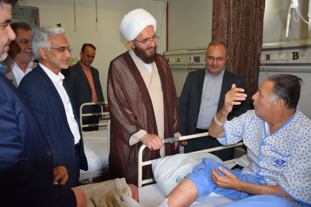 بازدید حاج آقا علی اکبری-1