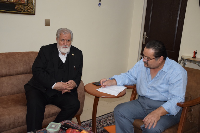 عیادت جانباز مصطفی مهرفر 2