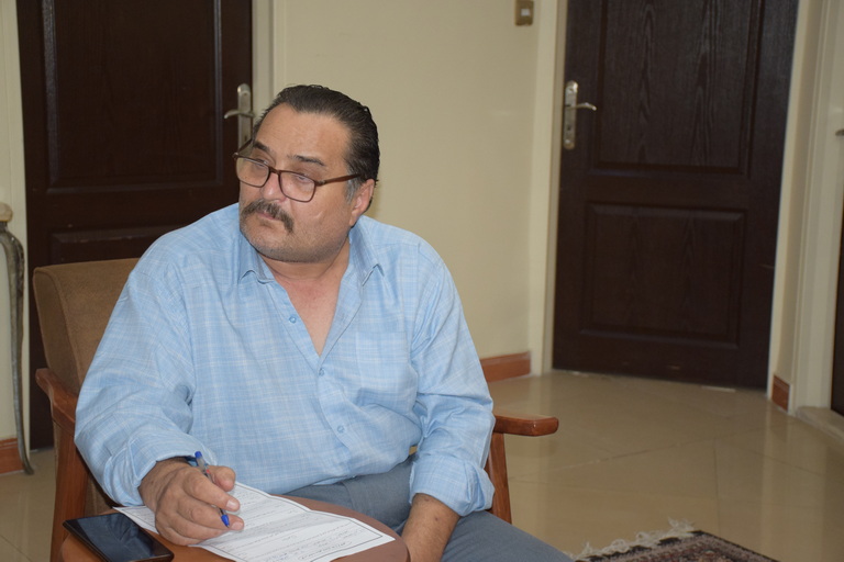 عیادت جانباز مصطفی مهرفر 3