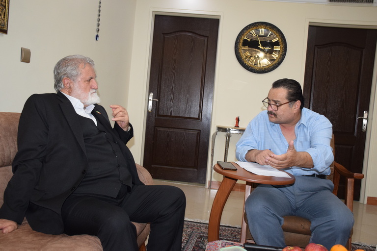 عیادت جانباز مصطفی مهرفر 4