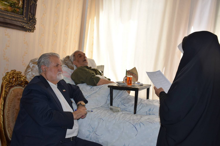 دیدار با جانباز حیدرعلی آزادی 3