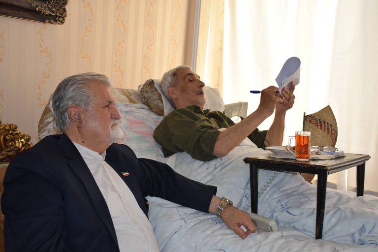دیدار با جانباز حیدرعلی آزادی 4