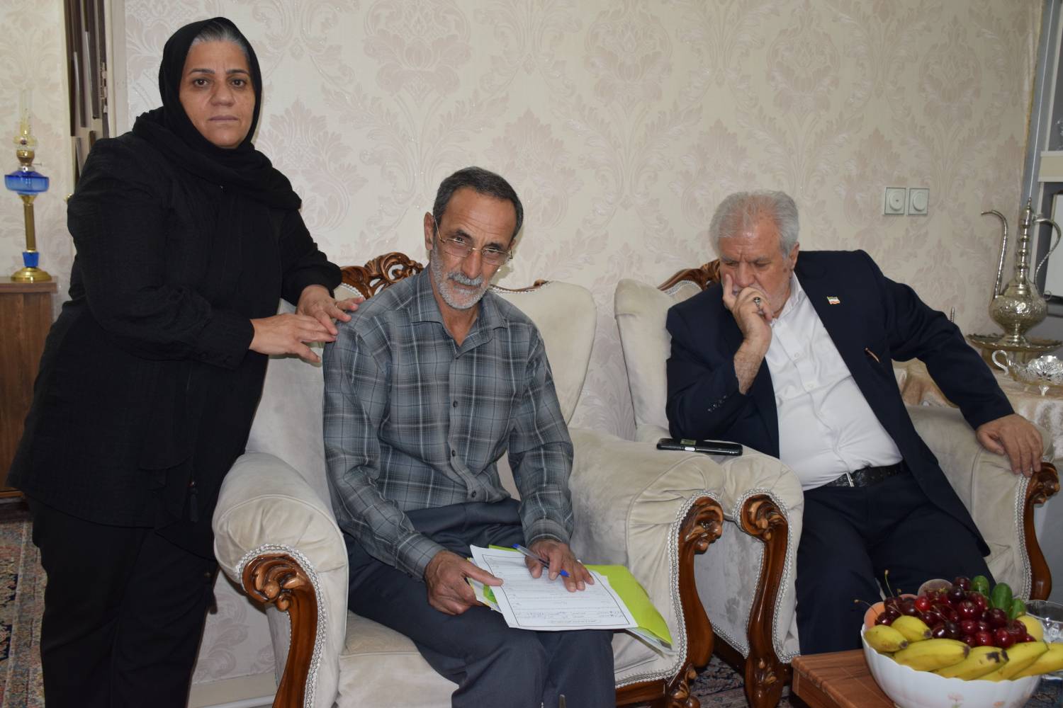دیدار جانباز مصطفی میرزائی 2