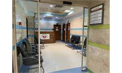 تابلو ورودی کلینیک ریه