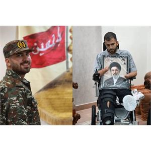 عیادت از جانباز لانچر